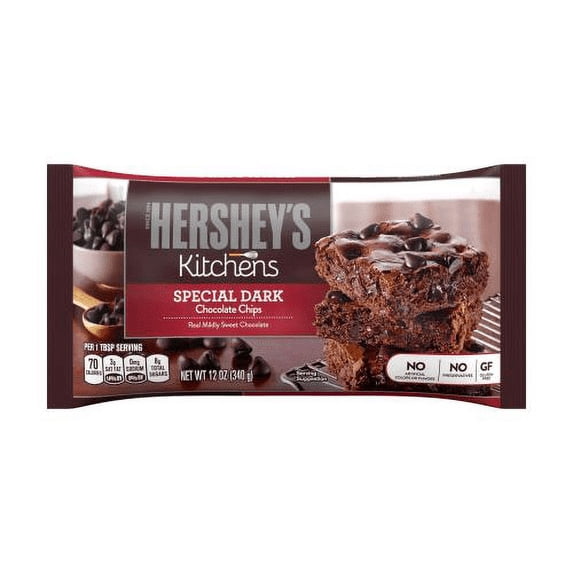Hershey's Kitchens Special Dark Chocolate Chips (Pack of 18)