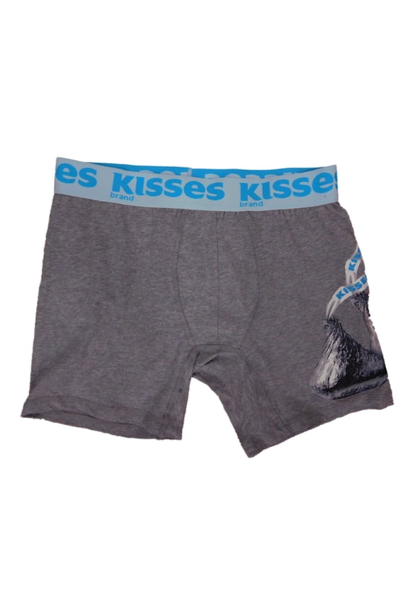 Mens Gray Hershey's Kisses Boxer Briefs XL