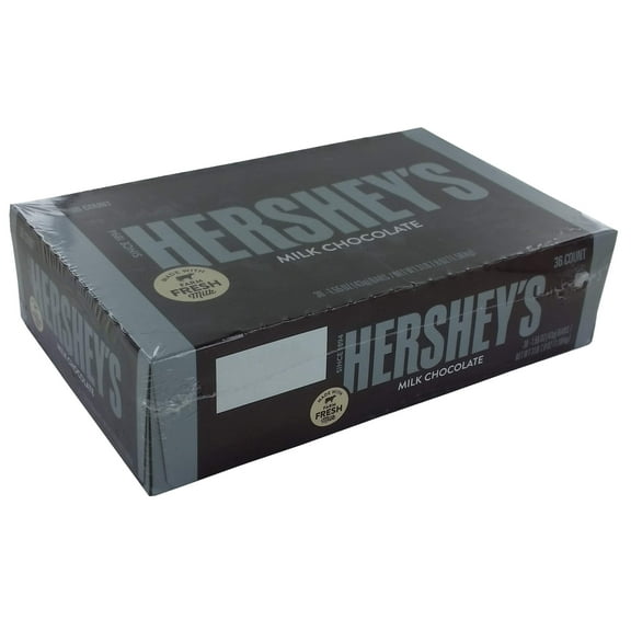 Hershey's Milk Chocolate Bar (1.55 oz., 36 ct.) (pack of 6)