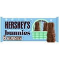 thumbnail image 1 of HERSHEY'S Milk Chocolate Bunnies, Easter Candy Packs, 1.2 oz (6 Count), 1 of 9