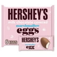 thumbnail image 1 of Hershey's - 5.7 oz - Hershey's Milk Chocolate Covered Marshmallow Eggs Easter Candy - 6 Pieces, 1 of 5