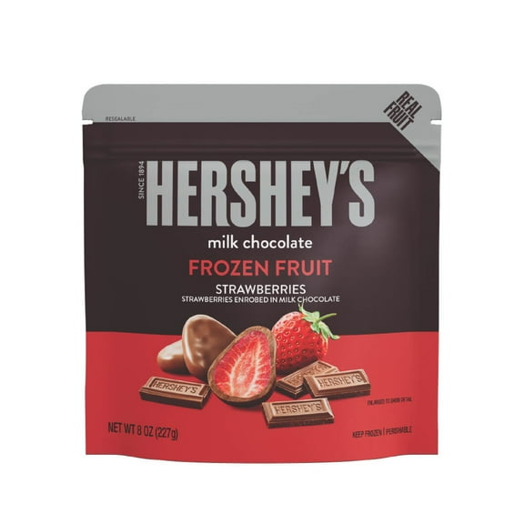 HERSHEY'S Milk Chocolate Covered Strawberry, 8oz (Frozen)