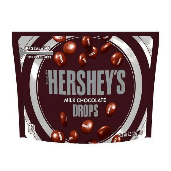 Hershey's Milk Chocolate Drops Candy - 7.6oz (Pack of 32)