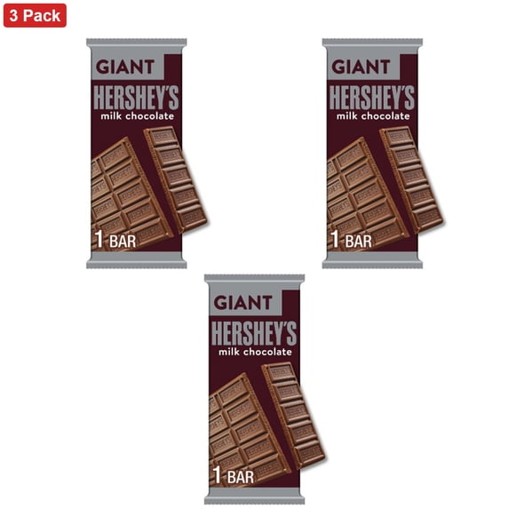 Hershey's Milk Chocolate Giant Candy Bar - 7.56oz