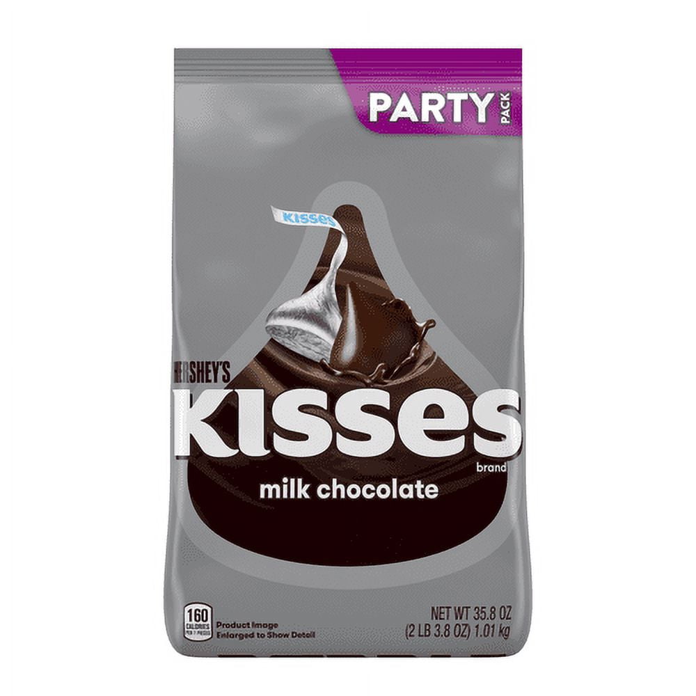 Hershey's Milk Chocolate Kisses - 35.8oz (Pack of 48)