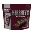 thumbnail image 1 of Hershey's Milk Chocolate Snack Size Candy, Bag 10.35 oz - 2 pack, 1 of 1
