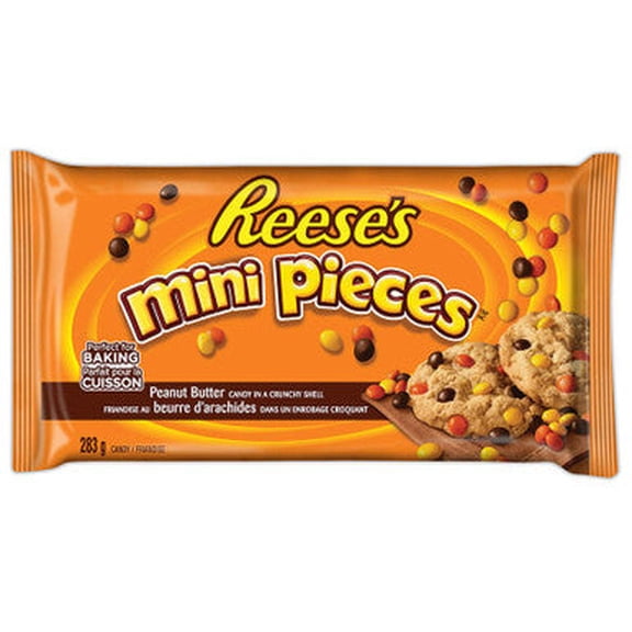 Hershey's Mini Reese Pieces, perfect for baking, 283g/9.9 oz., {Imported from Canada}