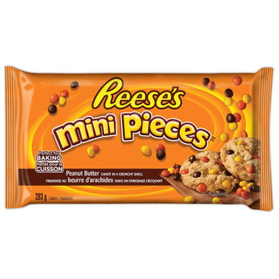 Official Mini Reece Hershey's, Mini Reese Pieces, 283g/9.9 oz., Perfect for Baking ...