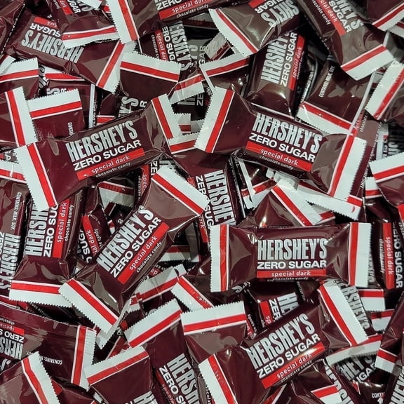 Hershey's Miniature Special Dark Zero Sugar Chocolate Bars, 2 lbs
