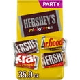 Hershey's Miniatures Assorted Chocolate Candy, Party Pack 35.9 oz(pack