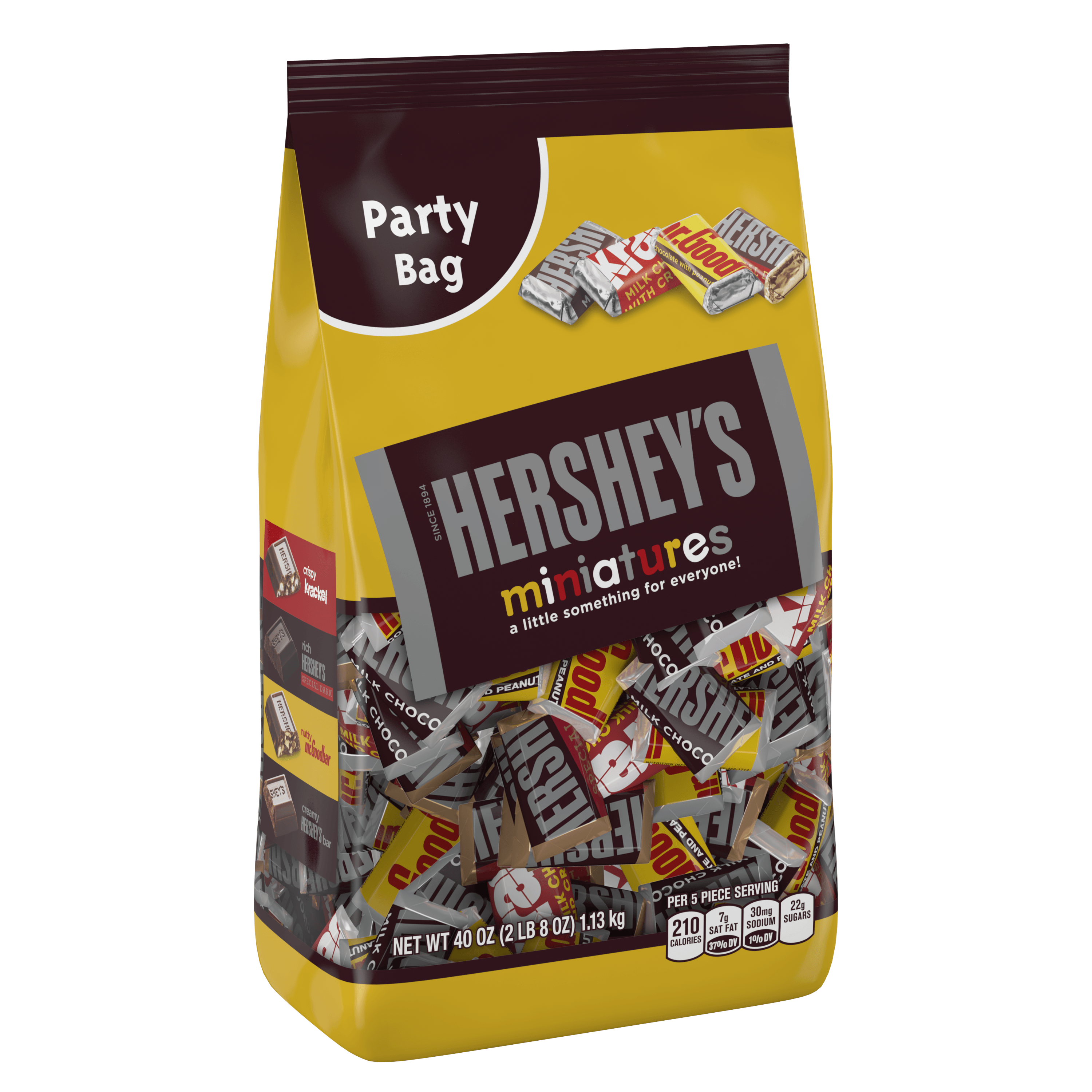 Hershey's, Miniatures Assortment Chocolate Candy, 40 Oz - image 1 of 8