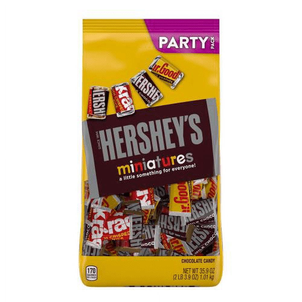 Hershey's Miniatures Chocolate Candy - 35.9oz (Pack of 48)