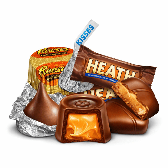 Hershey's Miniatures Chocolate - Kisses, Reese's, Heath & Rolo - 5 lb