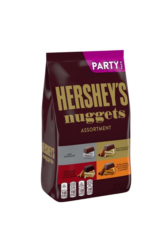 Nuggets Assorted Chocolate Candy, Party Pack 31.5 oz