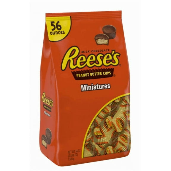 Hershey's Reese's Miniature Peanut Butter Cups, 56 oz.