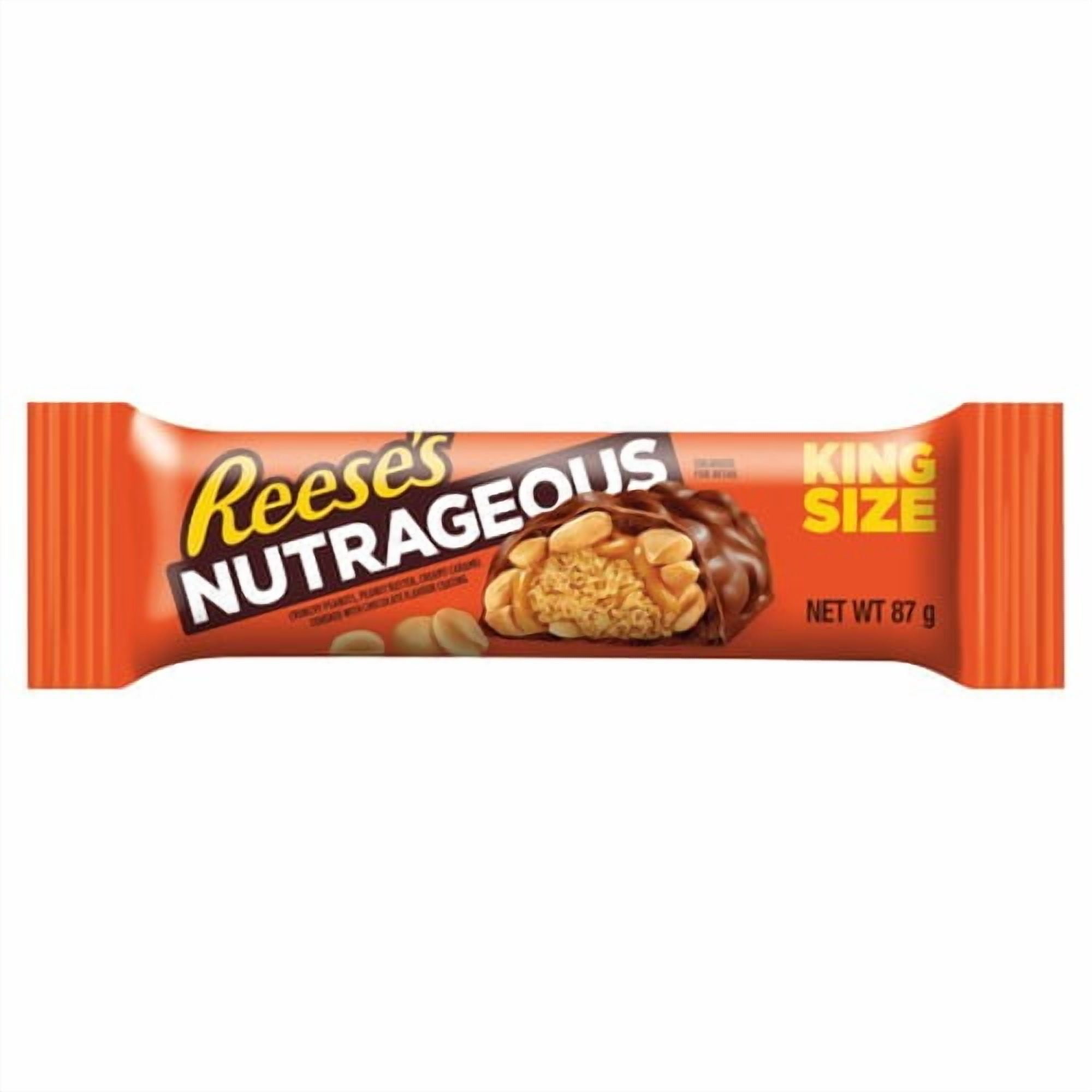 Hershey's Reese's Nutrageous KingSize 87g, British Import (Pack of 3)