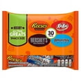 thumbnail image 1 of Hershey's Snack Size, Reese's, Kit Kat, Hershey's, Almond Joy, Medium Bag Chocolate Assortment, 30 Count 15.57 oz Pack of 2, 1 of 5