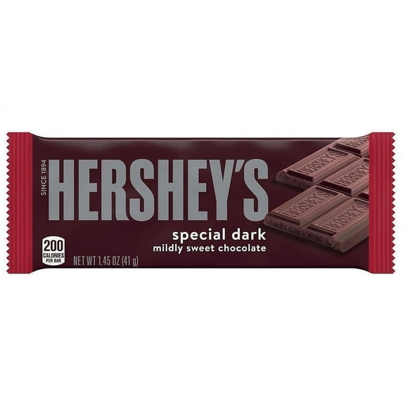 Hershey's Special Dark, Chocolate Bar1.45oz Pack of 2