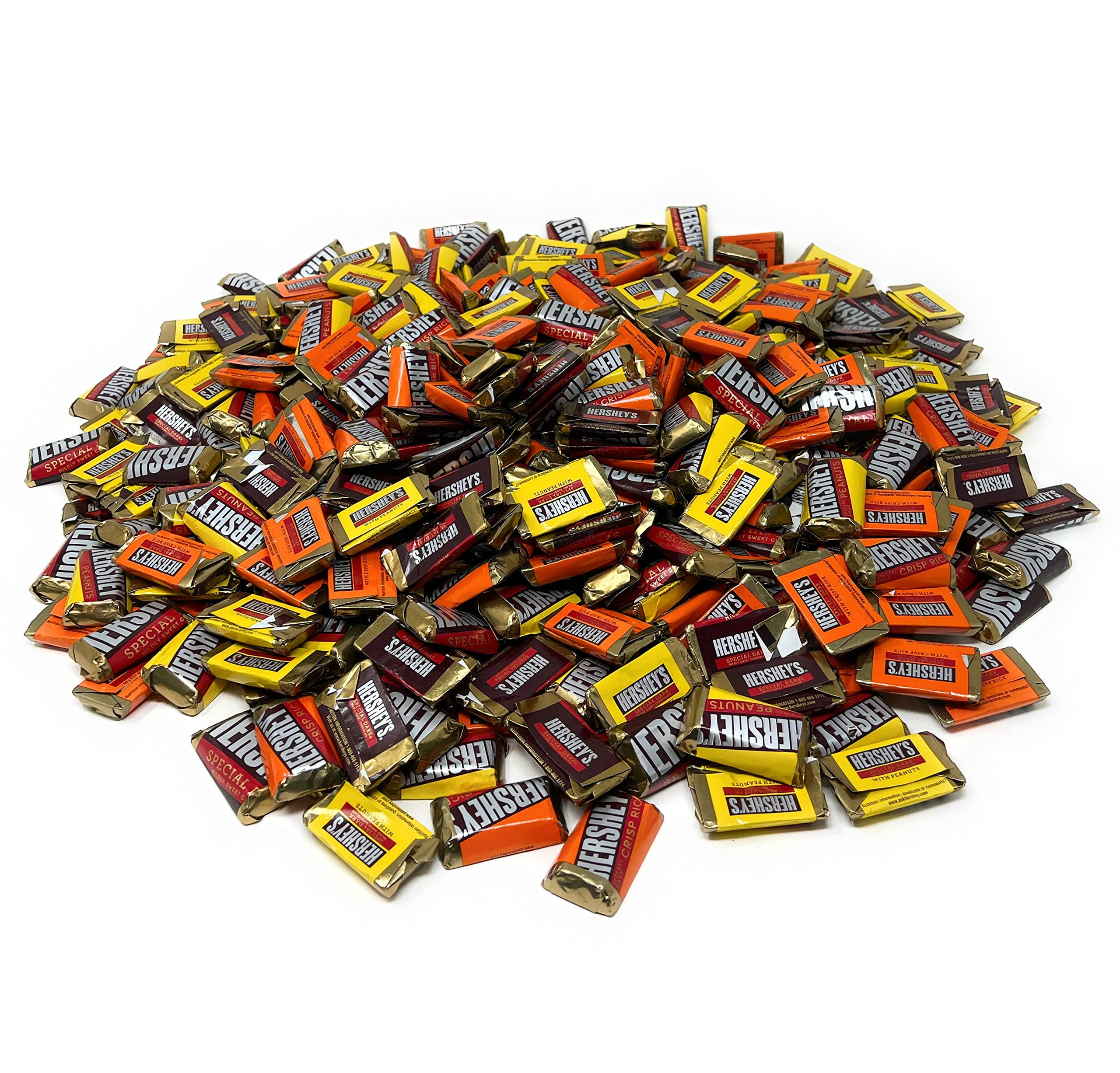 Hershey's Special Dark Favorites Mini Chocolate Bars 9 Lbs Variety