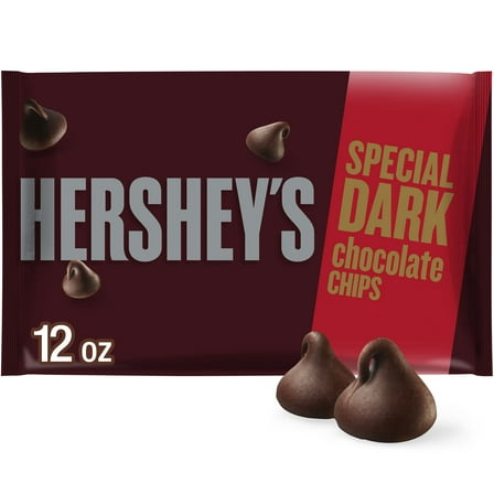 Hershey's Special Dark Mildly Sweet Chocolate Baking Chips, Bag 12 oz