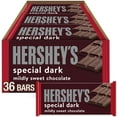 thumbnail image 1 of Hershey's Special Dark Mildly Sweet Chocolate Candy, Bars 1.45 oz, 36 Count, 1 of 9