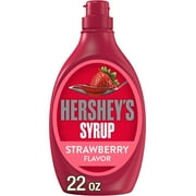 Hershey's Strawberry Flavored Syrup, Bottle 22 oz