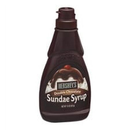 Hershey's Sundae Syrup Double Chocolate (Pack of 32)
