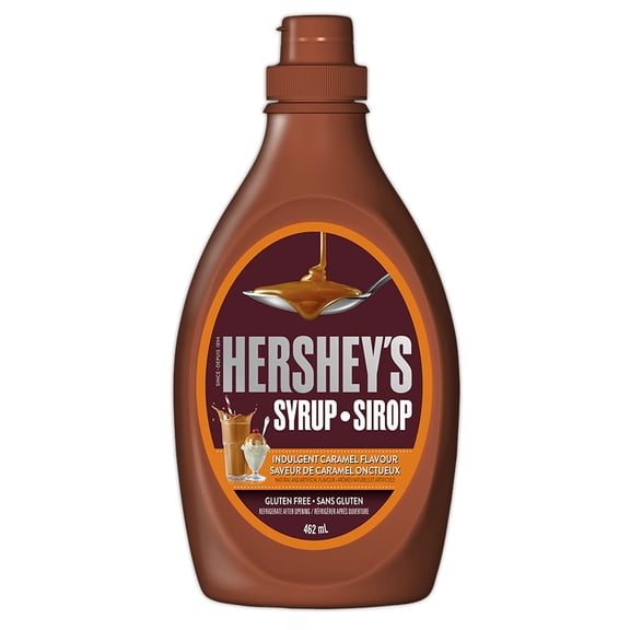 Hershey's Syrup Indulgent Caramel Flavor, 462mL/16 fl. oz