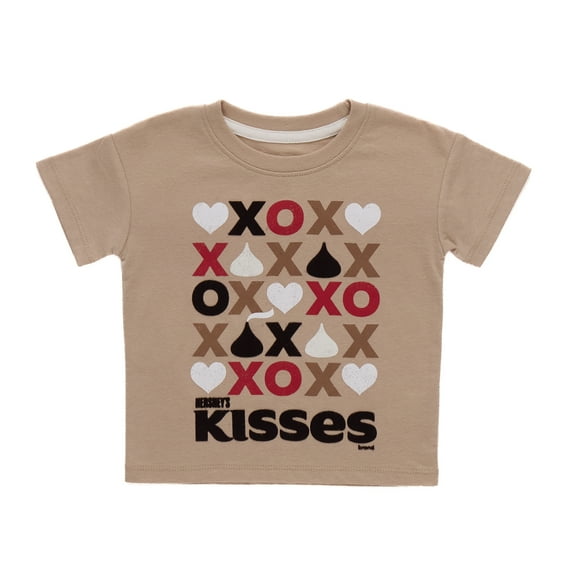 Hershey’s Toddler Valentine’s Day Kisses Graphic Tee, Sizes 12M-5T