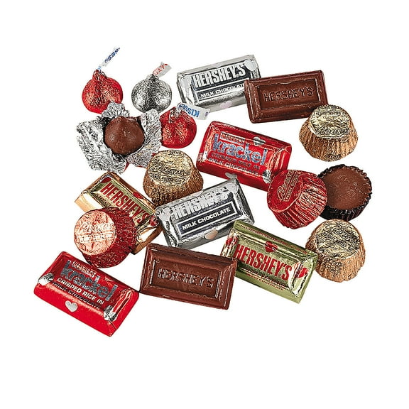 Hersheys Valentine Cupids Chocolate Candy Mix, Edibles, Valentine's Day, 87 Pieces