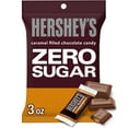thumbnail image 1 of Hershey's Zero Sugar Caramel Filled Chocolate Candy, Bag 3 oz, 1 of 9