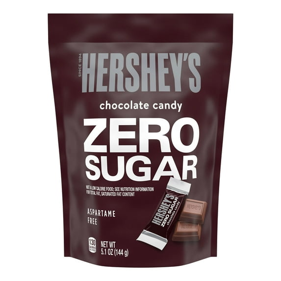 Hershey's Zero Sugar Chocolate Candy,(1PK),