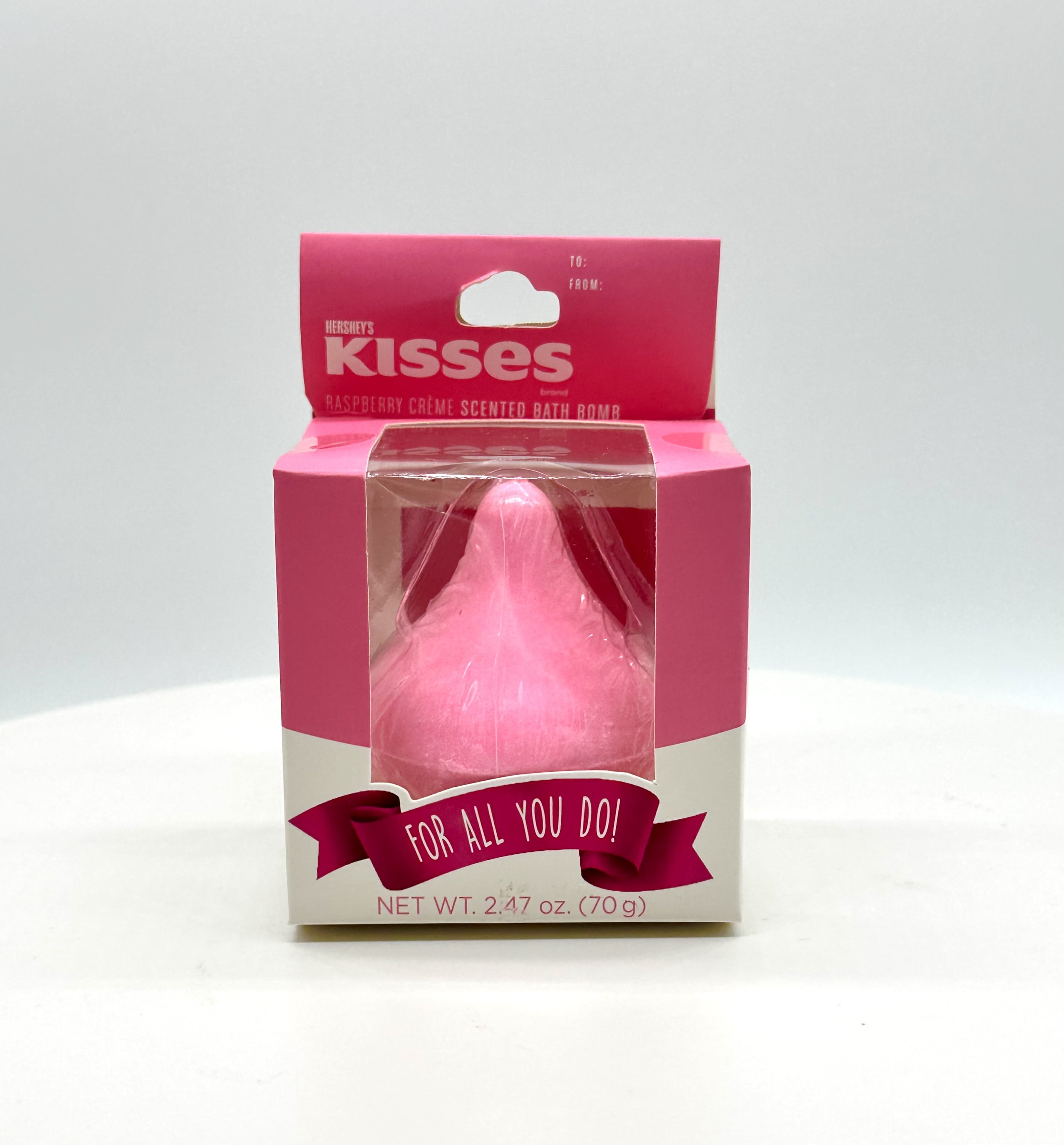 Hersheys Kisses Raspberry Creme Scented Bath Bomb