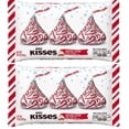 thumbnail image 1 of Hersheys Kisses with Candy Cane Flavored White Chocolate Candy, 10-Ounce Bag (Pack of 2), 1 of 6