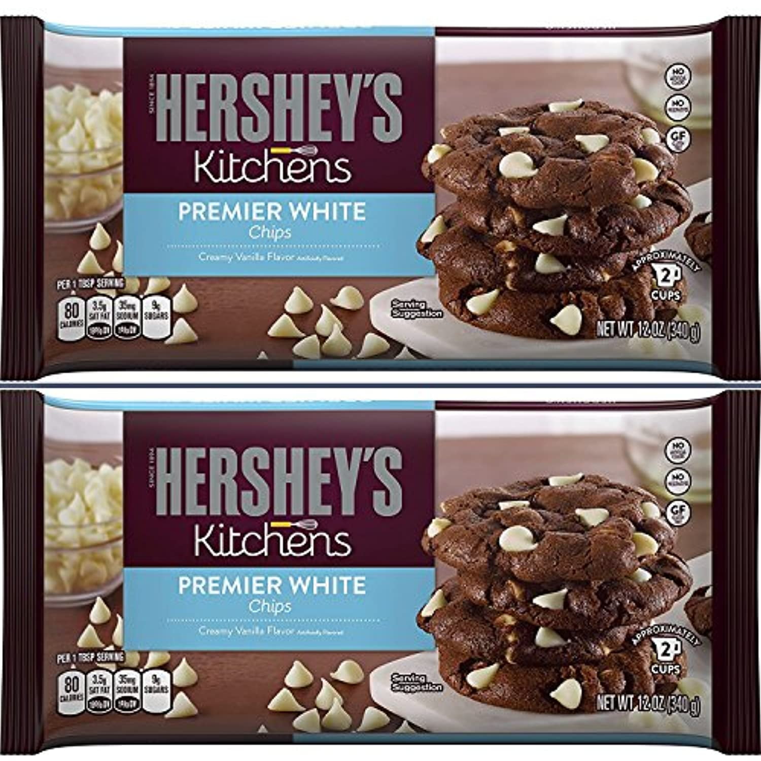 Hershey's Premier White Baking Chips - 12 oz - 2 pkYUN36
