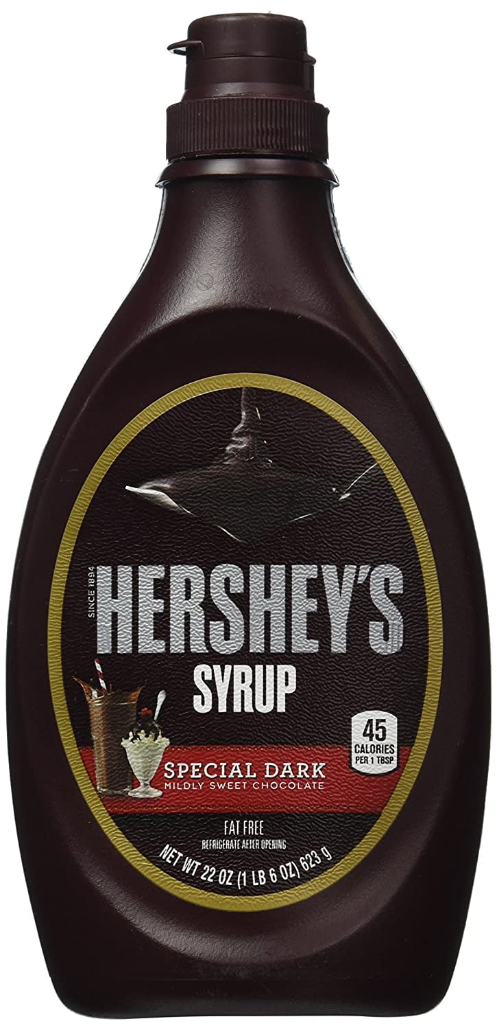 Hersheys Special Dark Syrup Bottle - 22 oz - Walmart.com