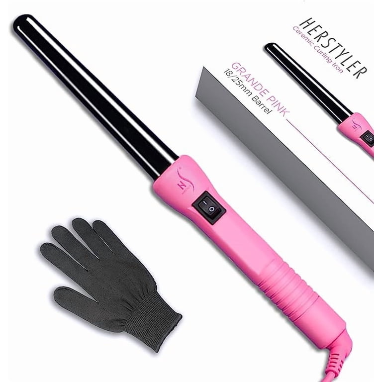 Grande professional curling iron wand Herstyler Ceramic Wand – 5-Minute Curls That Last All Day  main image 3