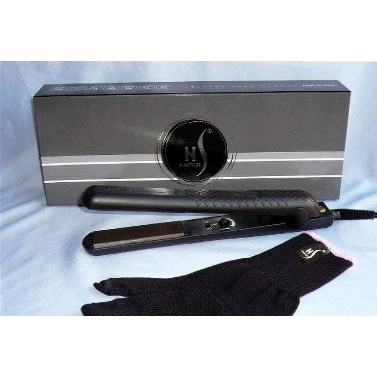 Herstyler Superstyler Black Ceramic Super Styler Flat Iron Black Walmart