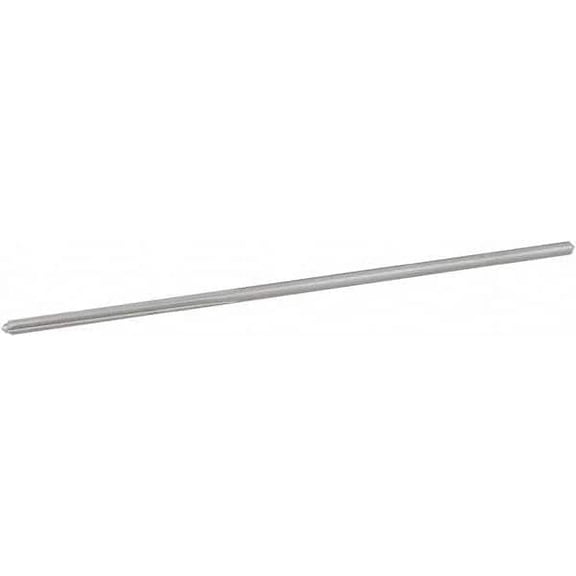 Hertel 0.128" HSS 4 Flute Chucking Reamer Straight Flute, Straight Shank, 7/8" Flute Length, 3-1/2" OAL