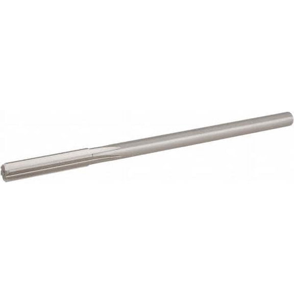Hertel 0.2495" Cobalt Dowel Pin Chucking Reamer Straight Flute, Straight Shank, 1-1/2" Flute Length, 6" OAL