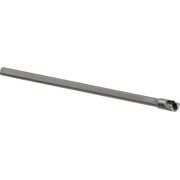 Hertel 0.26 Min Diam 3/16 Shank Diam Steel Right Hand Indexable Boring Bar 0.748 Max Depth, 4 OAL, Uses WPGT Inserts, HBBG Toolholder, Through Coolant