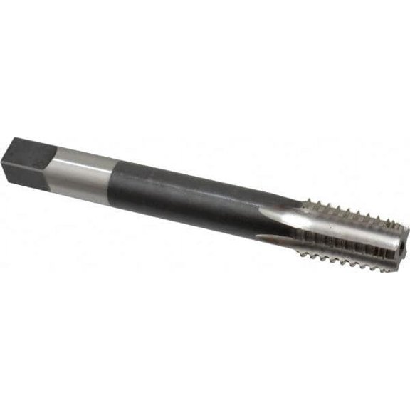 Hertel 1/2-14 NPT 5 Flute HSS Extension Pipe Tap Interrupted Profile, 6" OAL