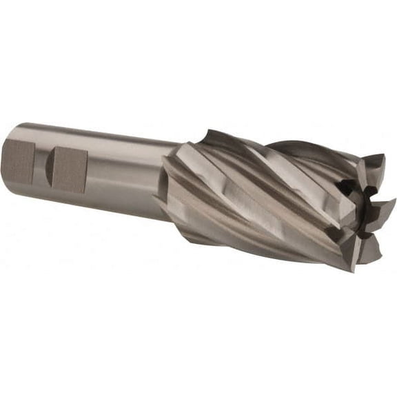 Hertel E1032921 Square End Mill: 1-1/4" Dia, 2" LOC, 7/8" Shank, 4-1/2" OAL