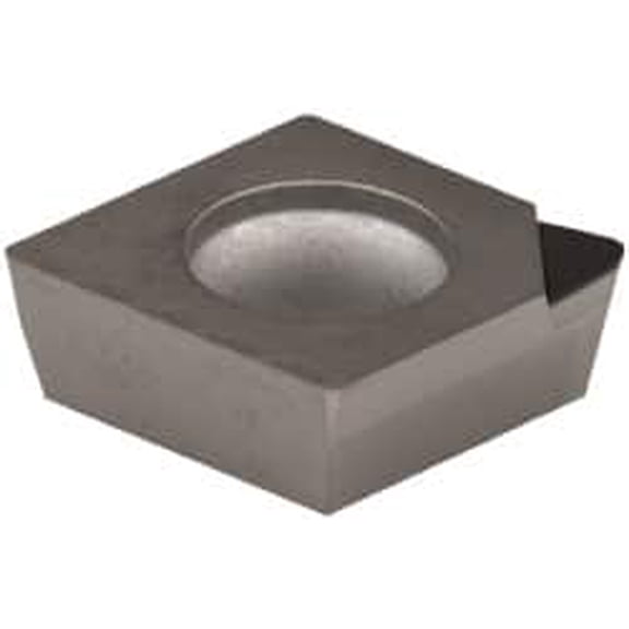 Hertel HT-CPMX21.51 Grade HT420CD Polycrystalline Diamond (PCD) Turning Insert Uncoated, Diamond, 1/4" Inscr Circle, 3/32" Thick, 1/64" Corner Radius