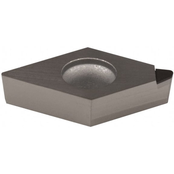 Hertel HT-DCMX21.50.5 Grade HT420CD Polycrystalline Diamond (PCD) Turning Insert Uncoated, Diamond, 1/4" Inscr Circle, 3/32" Thick, 0.0078" Corner Radius