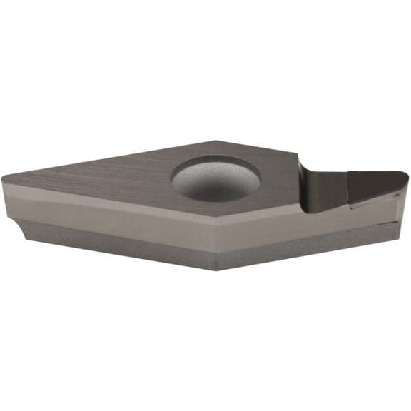 Hertel HT-VCMX220.5 Grade HT420CD Polycrystalline Diamond (PCD) Turning Insert Uncoated, Diamond, 1/4" Inscr Circle, 1/8" Thick, 0.0078" Corner Radius