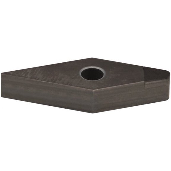 Hertel HT-VNMA332 Grade HT420CD Polycrystalline Diamond (PCD) Turning Insert Uncoated, Diamond, 3/8" Inscr Circle, 3/16" Thick, 1/32" Corner Radius