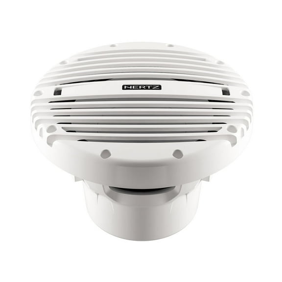 Hertz HMS-10-B 10" 250 Watts RMS 4-Ohm Marine Infinite Baffle Subwoofer, White