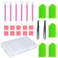 thumbnail image 1 of Herunwer 5D Accessories Kit, Multi-Pen Set with Storage Box, Tweezers and Plates for Art Craft, 1 of 8