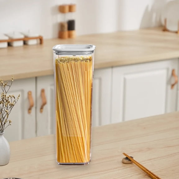 Herunwer Airtight Food Storage Containers, BPA Free Plastic Snack Cereal Containers, for Kitchen Pantry Organization and Storage